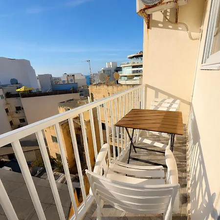 Bugibba 2-bedroom With Balconies Near The